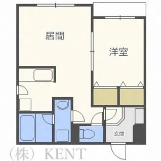 アーバンライフ琴似【3階】の間取り