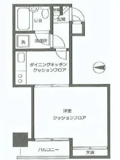 ライオンズマンション弥生町【3階】の間取り