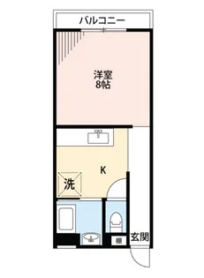 コーポモンパルノ【1階】の間取り