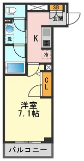 AMAZING RESIDENCE【2階】の間取り