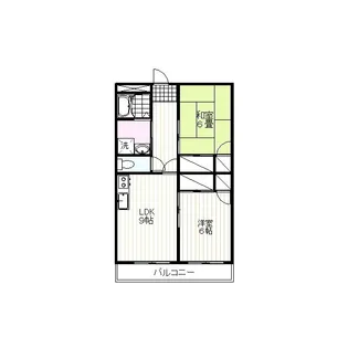 末広マンション【2階】の間取り