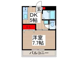 サンライズ桜【3階】の間取り