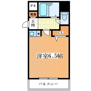サンユタカマンション【4階】の間取り