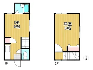 ビーンズハウス【2階】の間取り