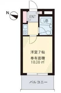 パークハイム【1階】の間取り