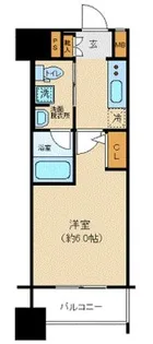 メインステージ平和島II【10階】の間取り