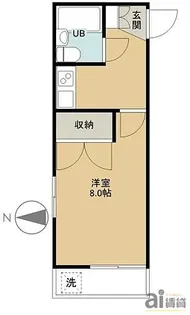 煉瓦館85【2階】の間取り