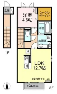 リメインズ.T【2階】の間取り