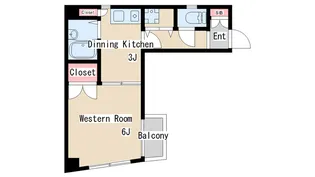 BAKER77【6階】の間取り