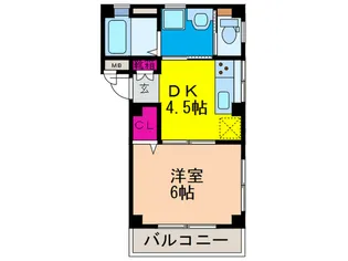 ベルツリ-ハウス鈴木【2階】の間取り