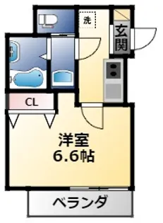 Quintet JOTONOE【10階】の間取り