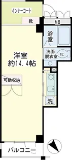 LuminousHIYOSHI【3階】の間取り