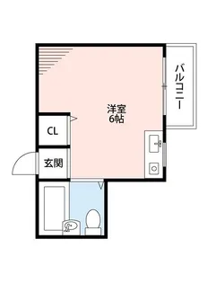 コーエイ中宮【2階】の間取り