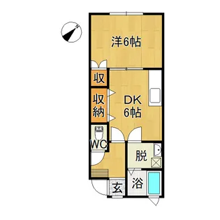 ストーン【1階】の間取り