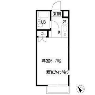 メゾン・ド・調布【3階】の間取り