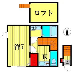 ウィング・ジムコB棟【2階】の間取り