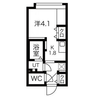 ピュア東彩館 VI【5階】の間取り