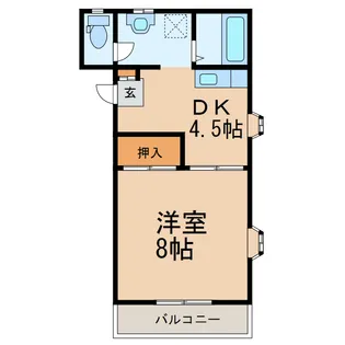 ノーブル【2階】の間取り