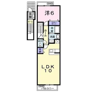 メゾン ド プチ フルールI【2階】の間取り