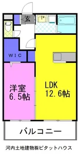 Y&M ソレイユ【1階】の間取り