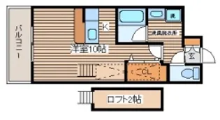金屋町グランデ【4階】の間取り