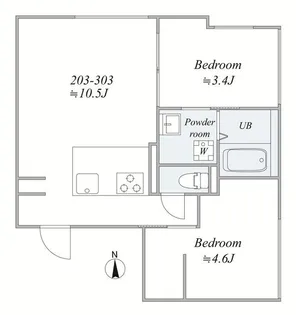 trias292【2階】の間取り