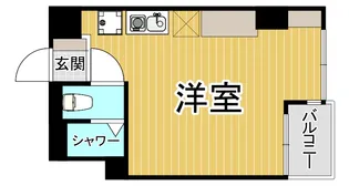 サンロイヤル西宮【4階】の間取り