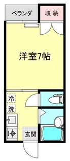 ヴィラKAGA【1階】の間取り