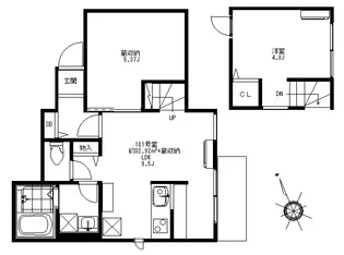 IL・TEMPIO(イル・テンピオ)【1階】の間取り