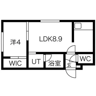 Sapporo House【3階】の間取り