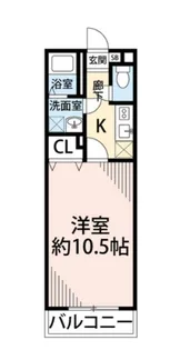 アムール DU MONDEI【2階】の間取り