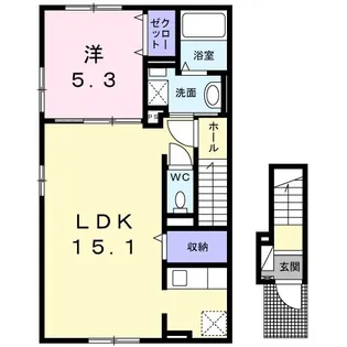 COCONUTS【2階】の間取り