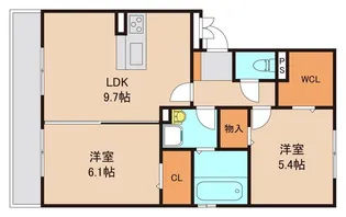 エスポワール【2階】の間取り