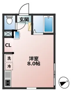 ステラ桜上水【1階】の間取り