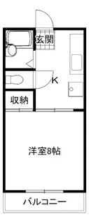 高南ハイツ【3階】の間取り