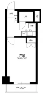 アカデミー グローリア初穂町田合同ビル【5階】の間取り