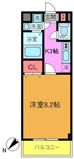 シーダーヒルズ市川【4階】の間取り