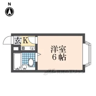 シティライフ香芝【4階】の間取り