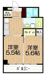 ザ・イーストスクエア【9階】の間取り