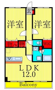 ヌーヴォ アージュ【4階】の間取り