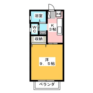 ユニコーンY II【2階】の間取り