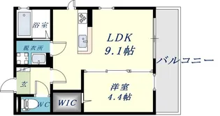 ええいろ【3階】の間取り