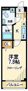 ウィステリア仙川II【1階】の間取り