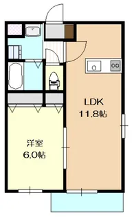 カサグランデM【1階】の間取り