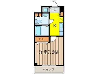 ヒルズガーデン恋ヶ窪【2階】の間取り
