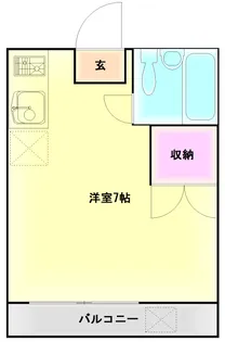 天杉ビル【5階】の間取り