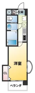 Luxe新大阪EAST2【9階】の間取り