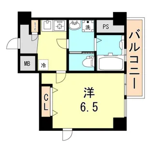 キューブコート【3階】の間取り