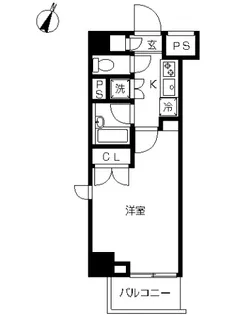 スカイコート板橋区役所前【2階】の間取り
