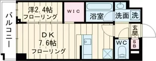 グランドコンシェルジュ三宿アジールコート【3階】の間取り
